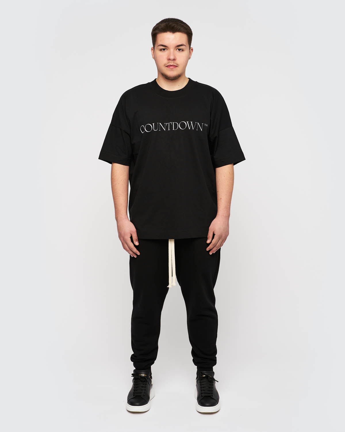 Tricou Countdown Logo Centru — față